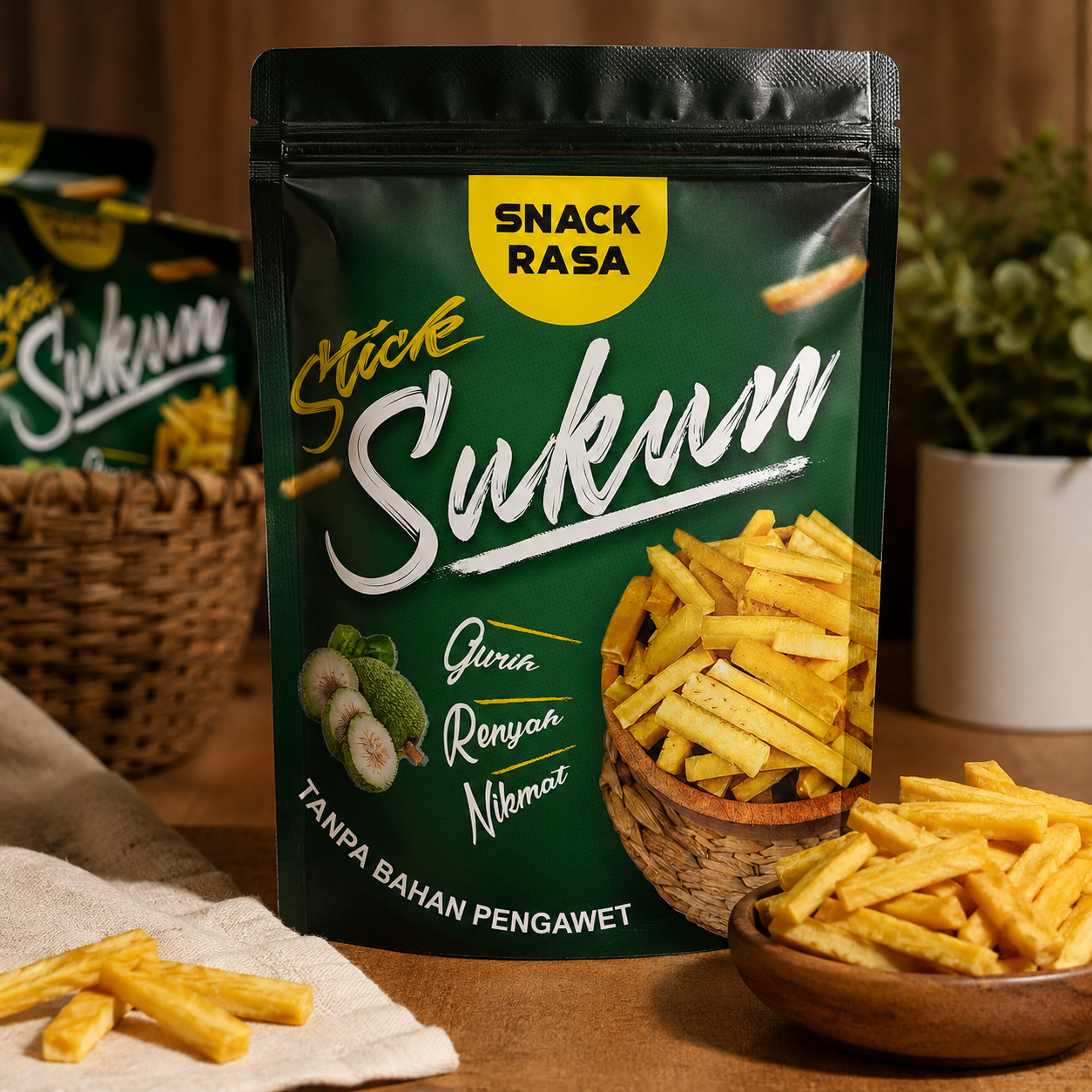 Sukun snack design