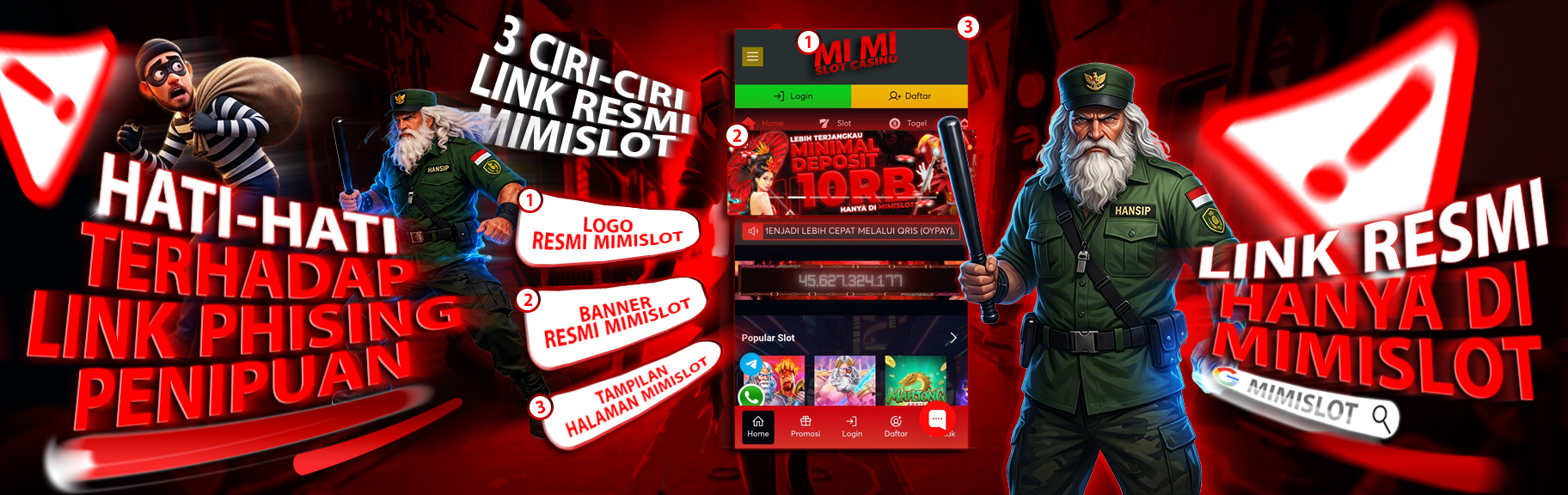 Mimislot — Banner